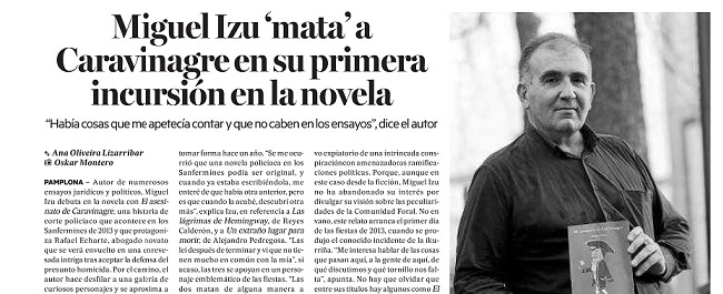 Entrevista a Miguel Izu por Caravinagre