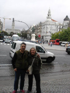 Manuel Ruano con Alicia Dellepiane en Oporto, Portugal, 2016