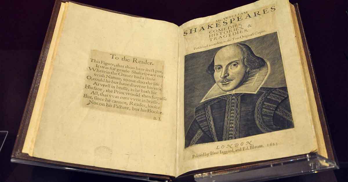 El legendario First Folio de Shakespeare sale a subasta: el libro que salvó gran parte de su obra