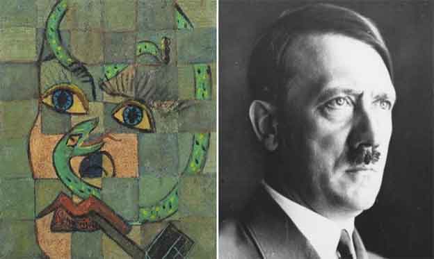 Sale a la luz en Italia un posible Picasso representando a Hitler