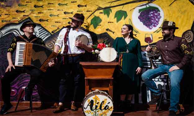 El cuarteto gallego Ailá prepara su segundo trabajo discográfico