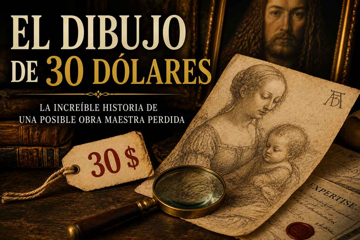 El dibujo de 30 dólares que podría valer millones: uno de los mayores hallazgos del mundo del arte