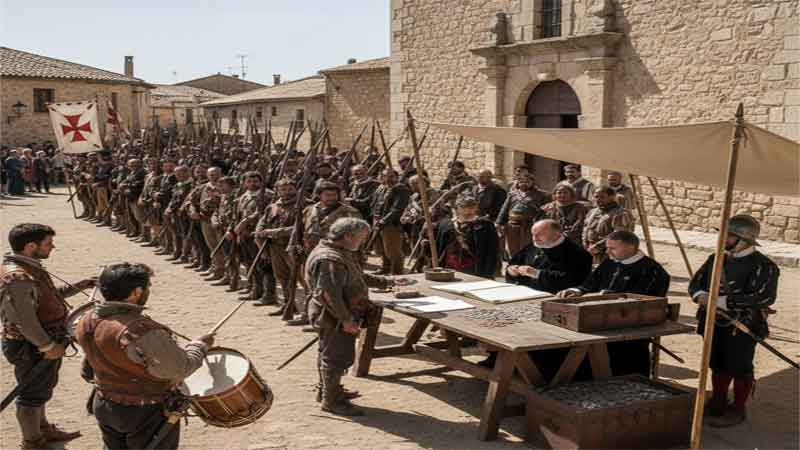 Soldados manchegos para una corona en quiebra: la recluta de 1607