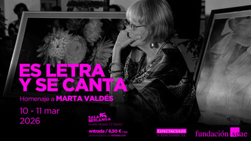 La Fundación SGAE homenajea a la compositora cubana Marta Valdés