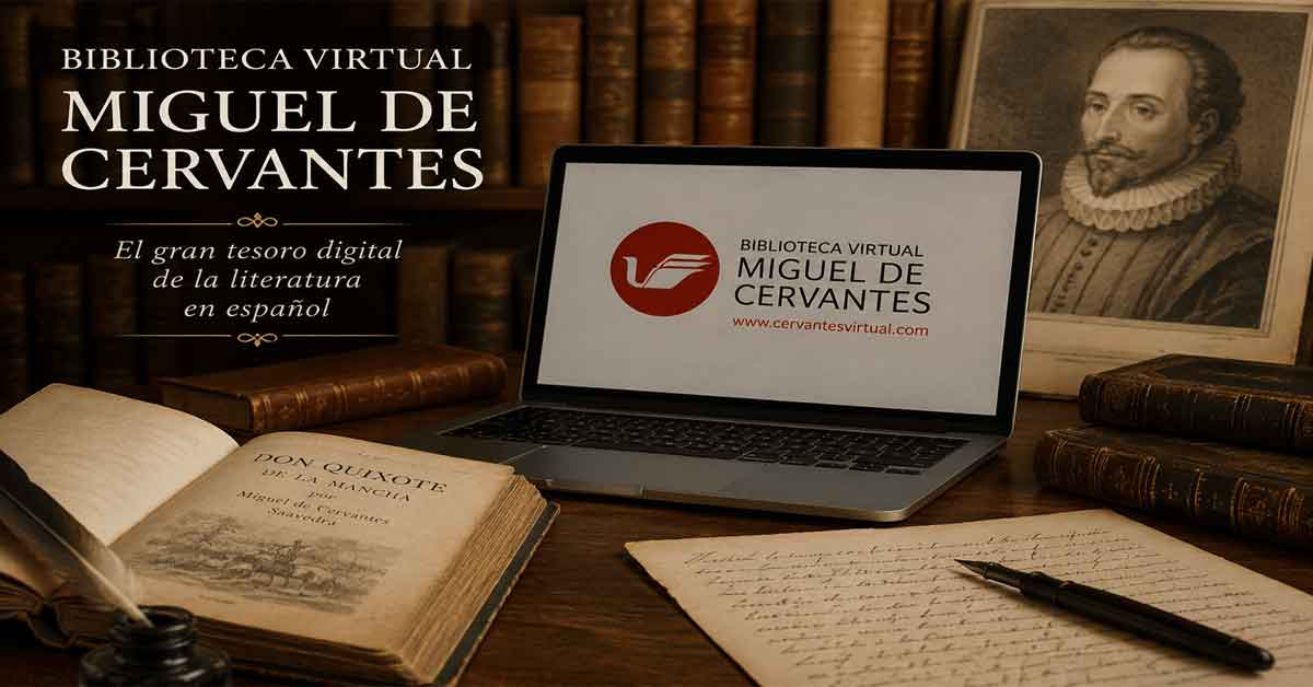 Biblioteca Virtual Miguel de Cervantes: el gran tesoro digital de la literatura en español