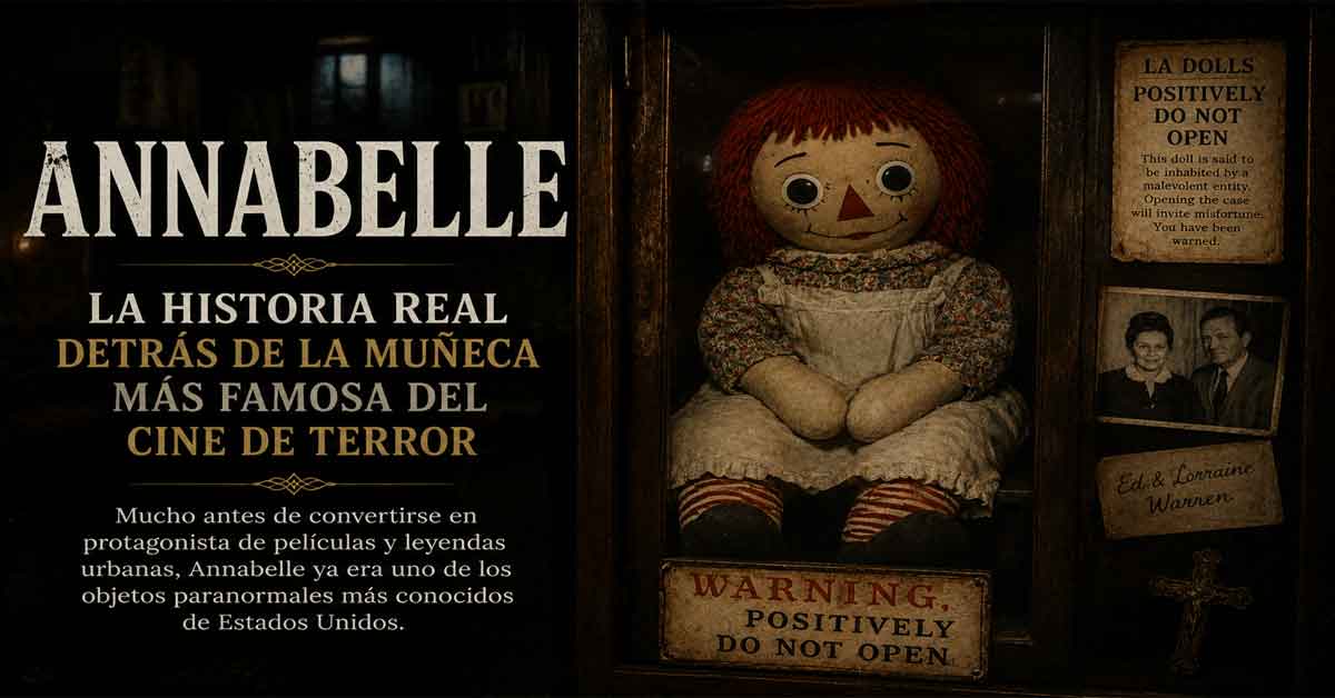 Annabelle: la historia real detrás de la muñeca más famosa del cine de terror