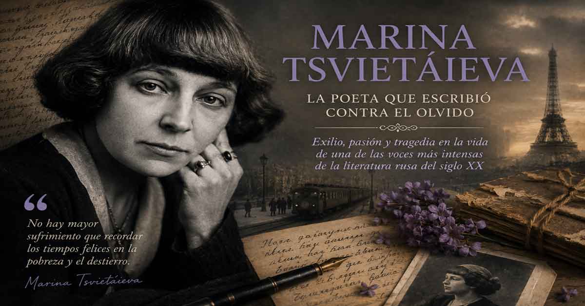 Marina Tsvietáieva: la poeta que escribió contra el olvido