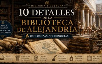 10 detalles de la Biblioteca de Alejandría que quizás no conocías
