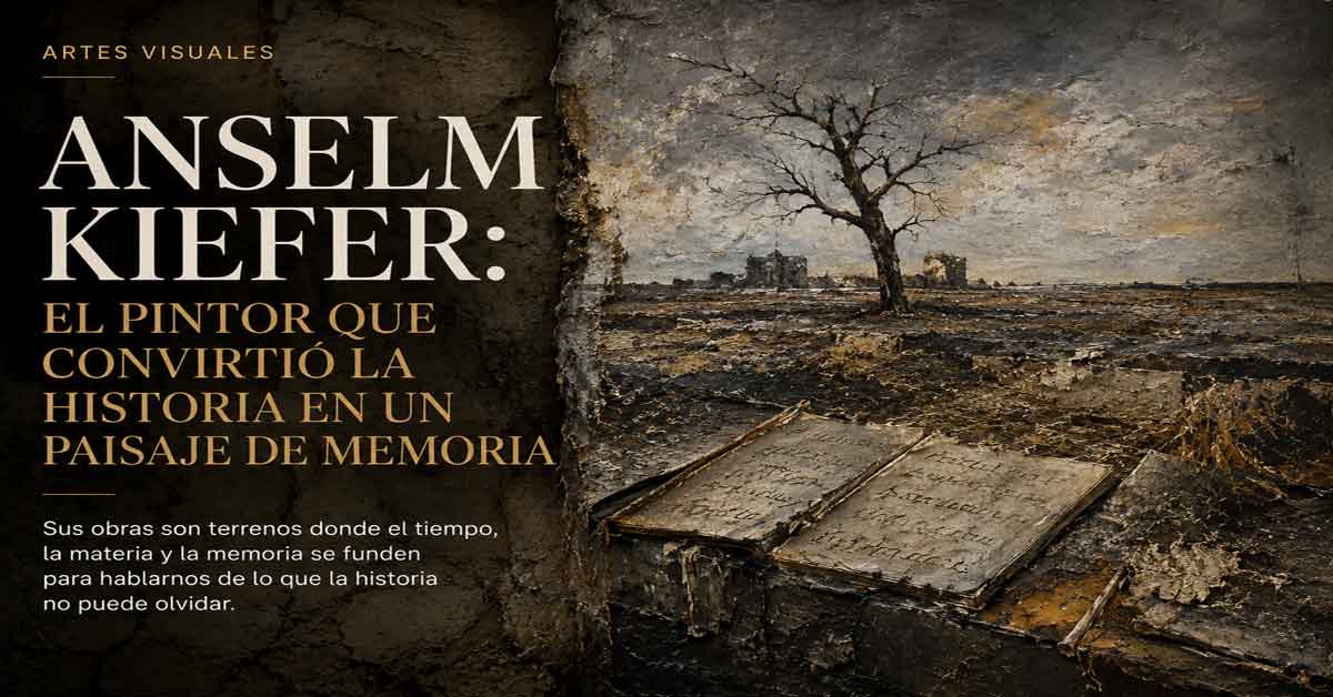 Anselm Kiefer: el pintor que convirtió la historia en un paisaje de memoria