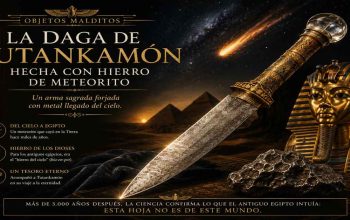 La daga de Tutankamón: el arma forjada con un fragmento del cielo