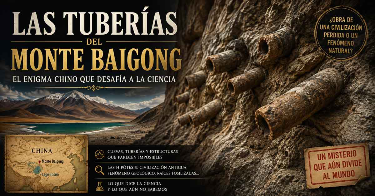 Las tuberías del Monte Baigong: el enigma chino que desafía a la ciencia