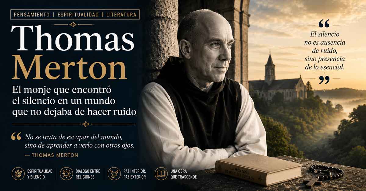 Thomas Merton: el monje que convirtió el silencio en una forma de conocimiento