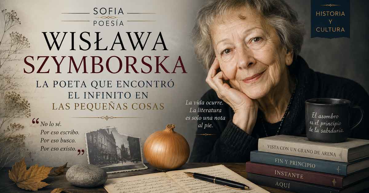 Wisława Szymborska: la poeta que encontró el infinito en las pequeñas cosas
