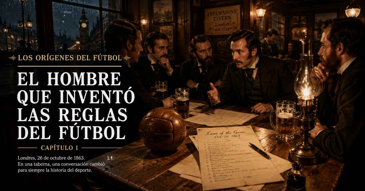 Los orígenes del fútbol. Capítulo I · El hombre que inventó las reglas del fútbol
