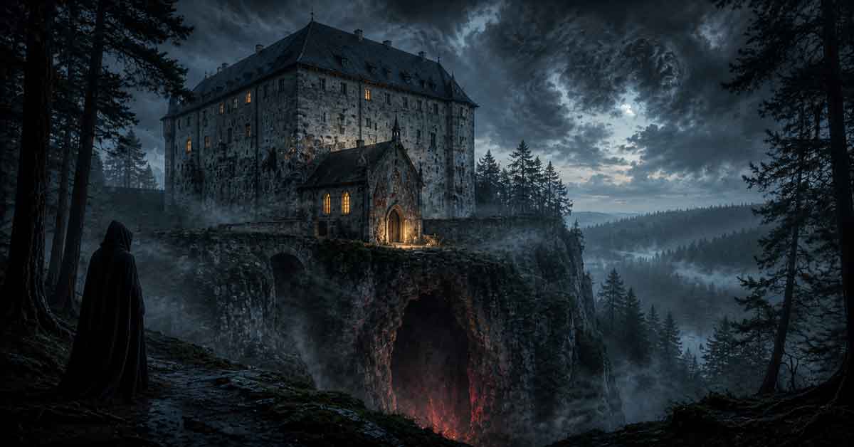 Castillo de Houska: la fortaleza que, según la leyenda, fue construida para encerrar el infierno