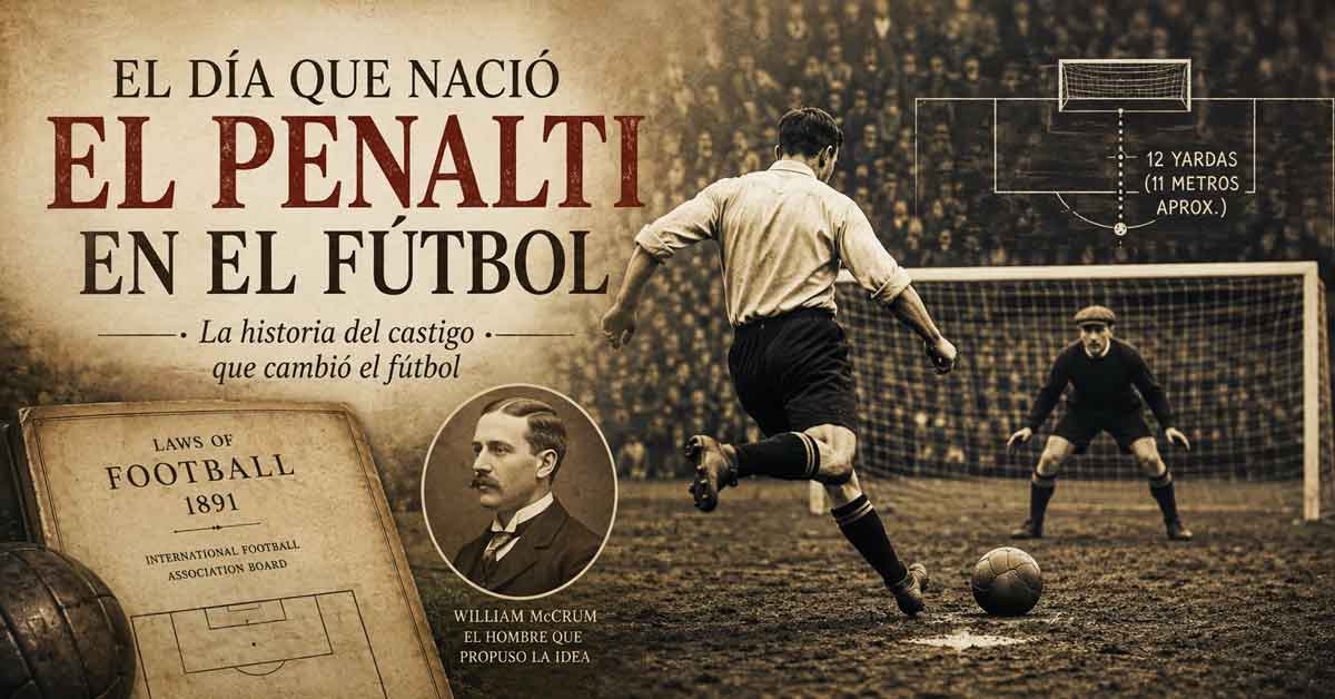 ¿Cuándo nació el penalti? La historia del castigo que cambió el fútbol