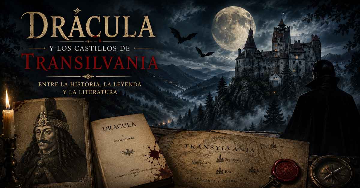 Drácula y los castillos de Transilvania: entre la historia, la leyenda y la literatura