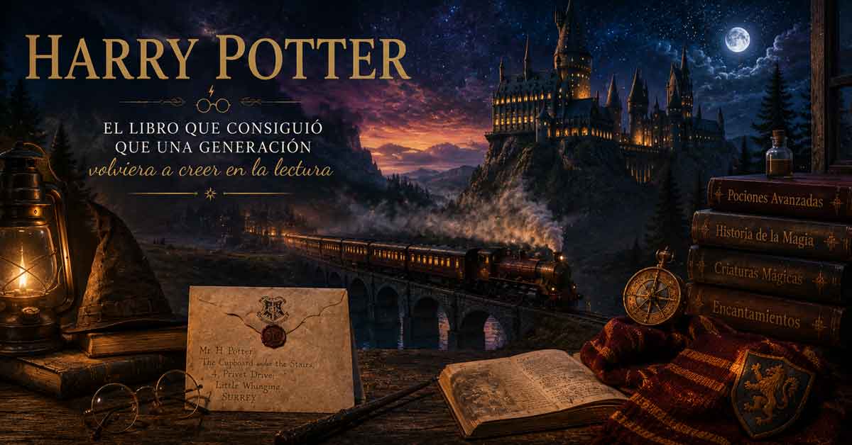 Harry Potter: el libro que consiguió que una generación volviera a creer en la lectura