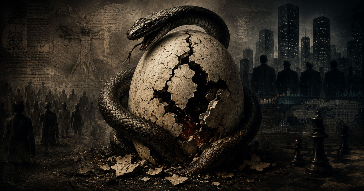 Ilustración Oscura: otra vez “el huevo de la serpiente”