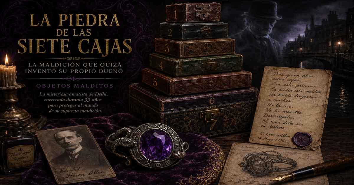 La piedra de las siete cajas: la maldición que quizá inventó su propio dueño