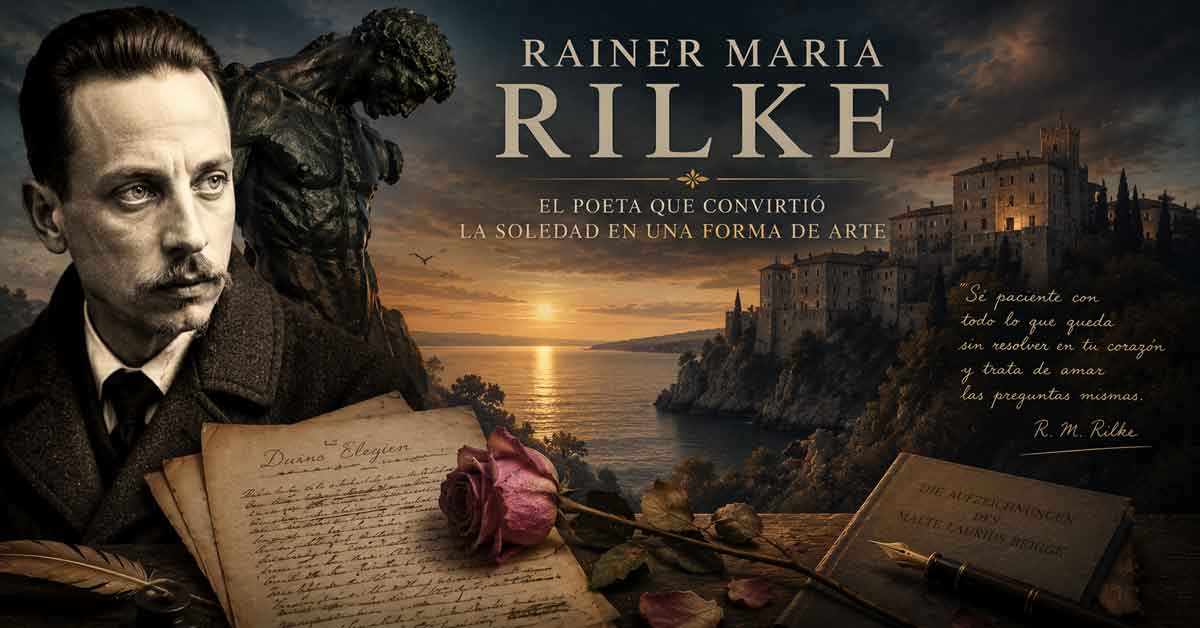 Rainer Maria Rilke: el poeta que convirtió la soledad en una forma de arte