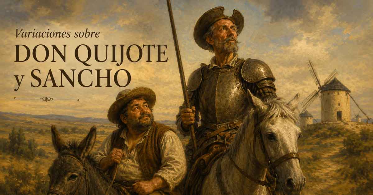 Variaciones sobre Don Quijote y Sancho