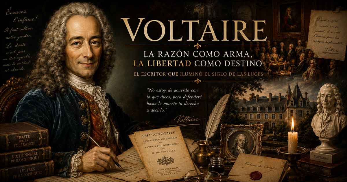 Voltaire: el hombre que convirtió la razón en un arma contra el fanatismo