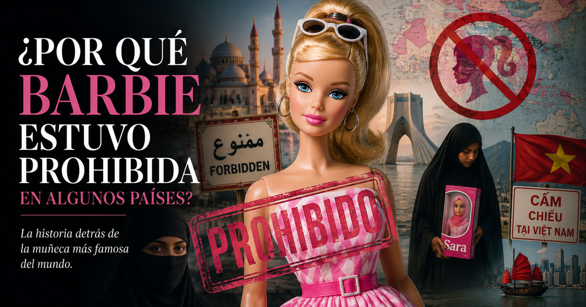 ¿Por qué Barbie estuvo prohibida en algunos países? La historia detrás de la polémica