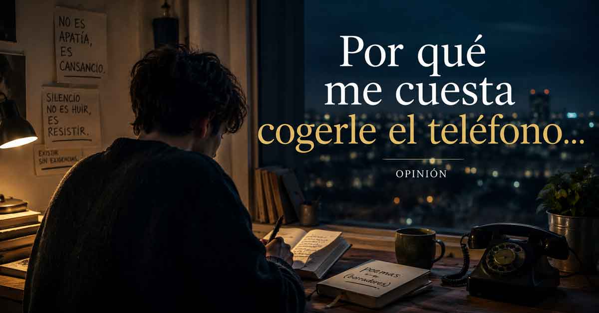 Por qué me cuesta cogerle el teléfono…