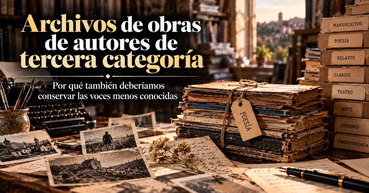 Archivos de obras de autores de tercera categoría