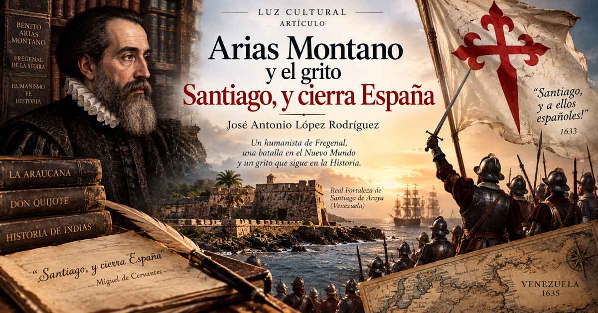  Arias Montano y el grito Santiago, y cierra España