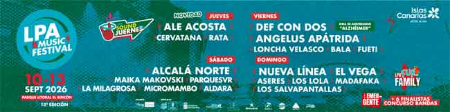 Las 6 bandas finalistas del Certamen LPA EMER-GENTES 4 Las 6 bandas finalistas del Certamen LPA EMER-GENTES.