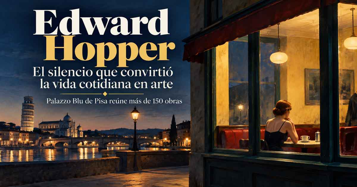 Edward Hopper: el silencio que convirtió la vida cotidiana en arte