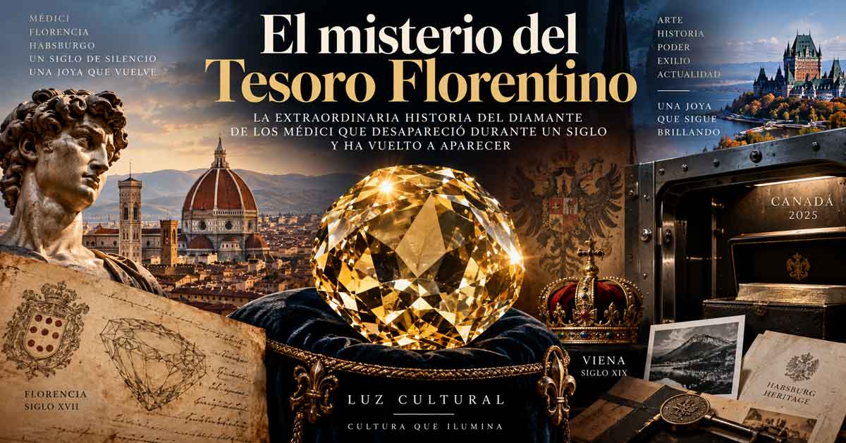 El Diamante Florentino: el tesoro de los Médici que desapareció durante un siglo