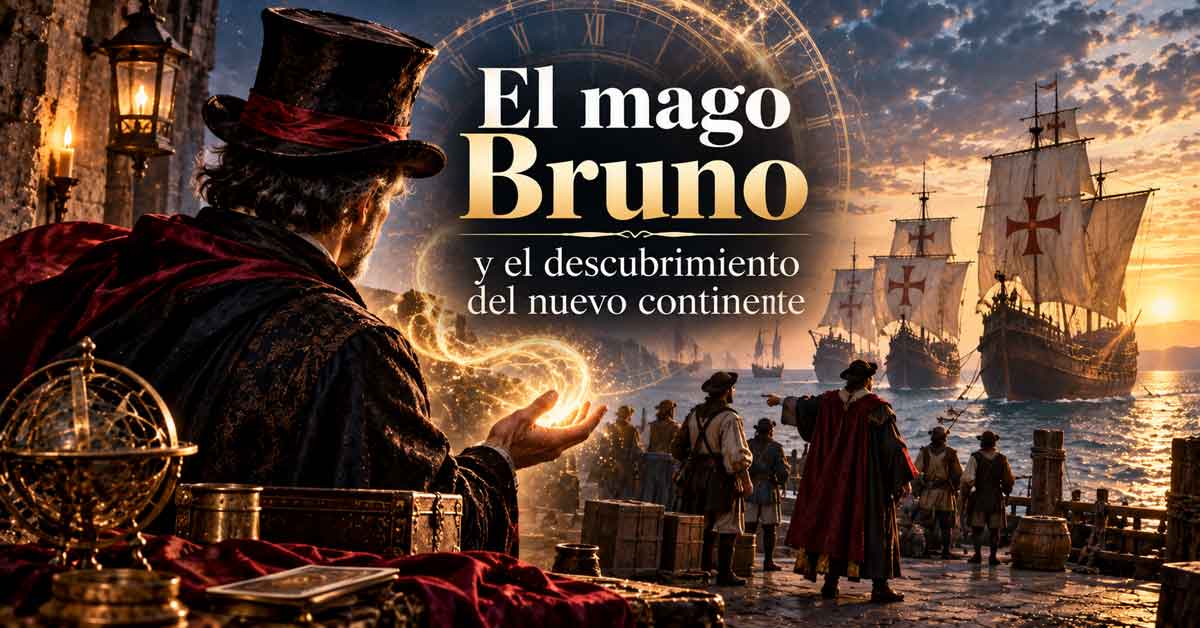 El mago Bruno y el descubrimiento del nuevo continente