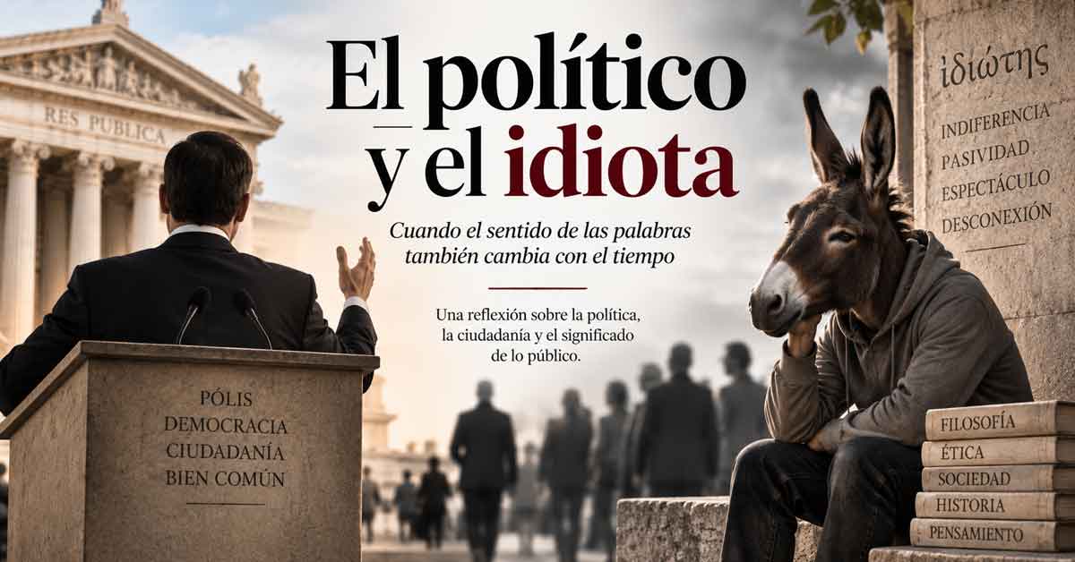 El político y el idiota