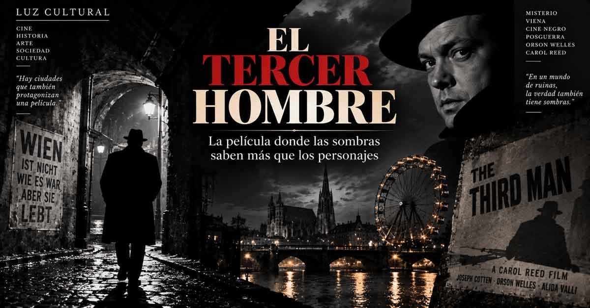 El tercer hombre: la película donde las sombras saben más que los personajes
