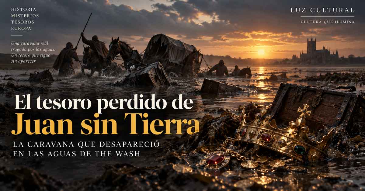 El tesoro perdido de Juan sin Tierra: la caravana que desapareció en las aguas de The Wash
