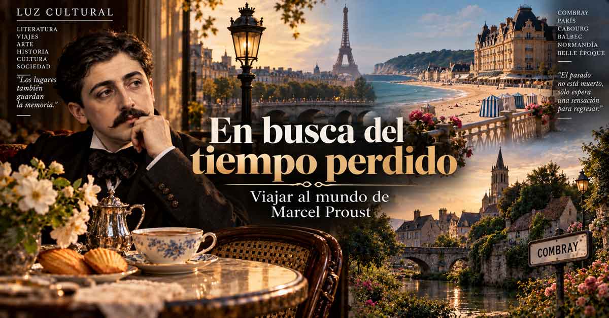 Viaje. En busca del tiempo perdido: viajar al mundo de Marcel Proust
