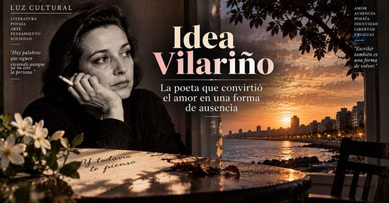Idea Vilariño: la poeta que convirtió el amor en una forma de ausencia