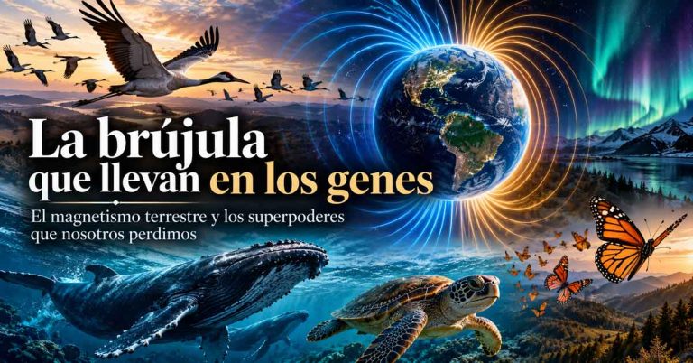 La brújula que llevan en los genes