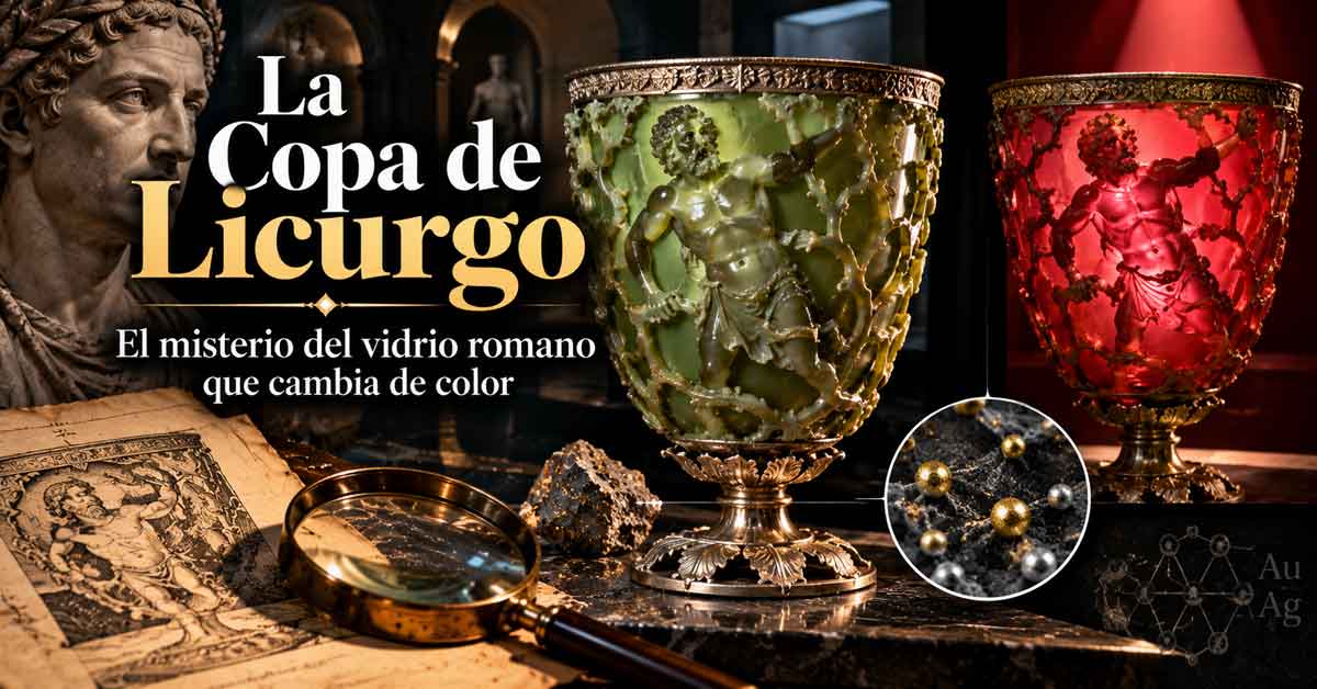 La copa de Licurgo: el secreto que los romanos escondieron dentro del vidrio