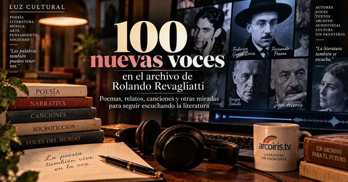 La poesía también se escucha: 100 nuevas voces en el archivo de Rolando Revagliatti