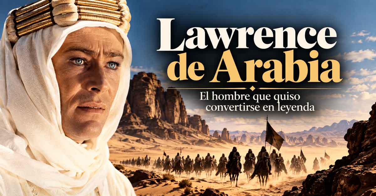 Lawrence de Arabia: el hombre que quiso convertirse en leyenda