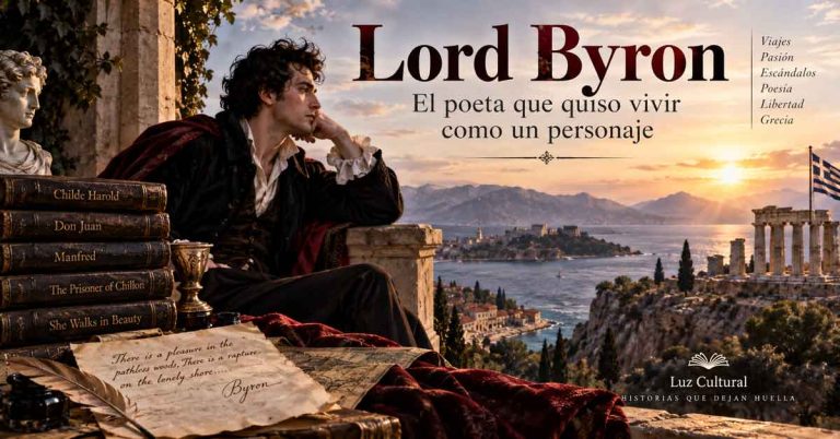 Lord Byron, el poeta que quiso vivir como un personaje