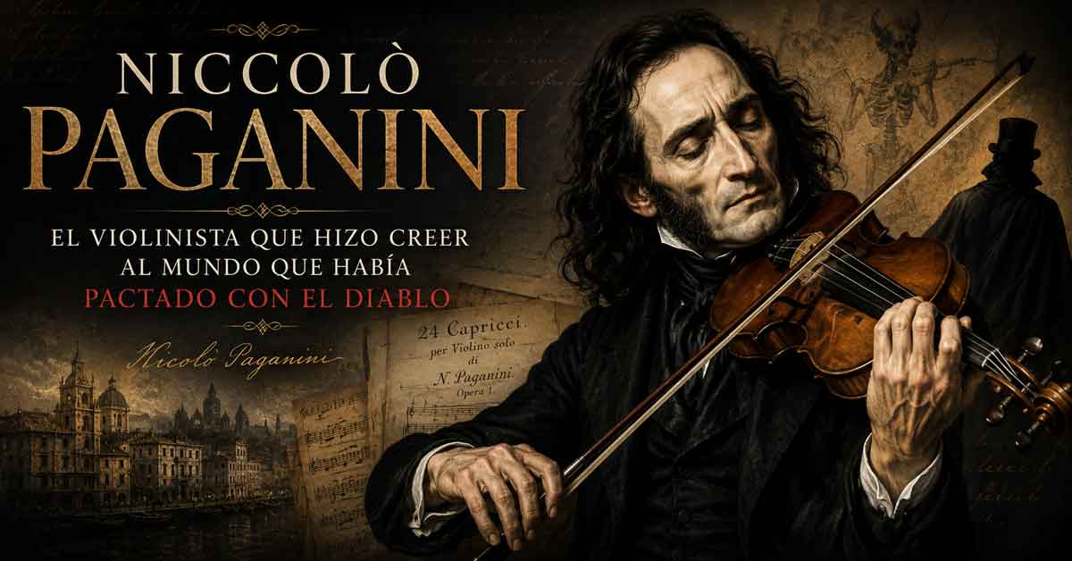 Niccolò Paganini: el violinista que hizo creer al mundo que había pactado con el diablo