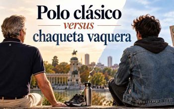 Polo clásico versus chaqueta vaquera