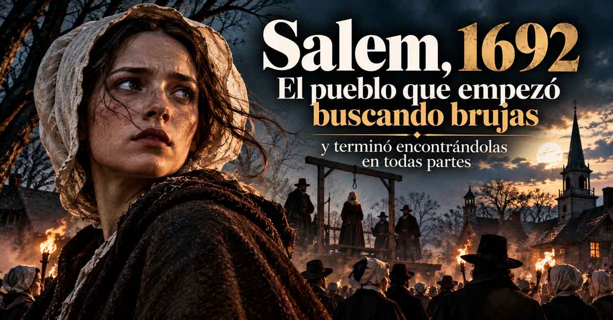 Salem, 1692: el pueblo que empezó buscando brujas y terminó encontrándolas en todas partes