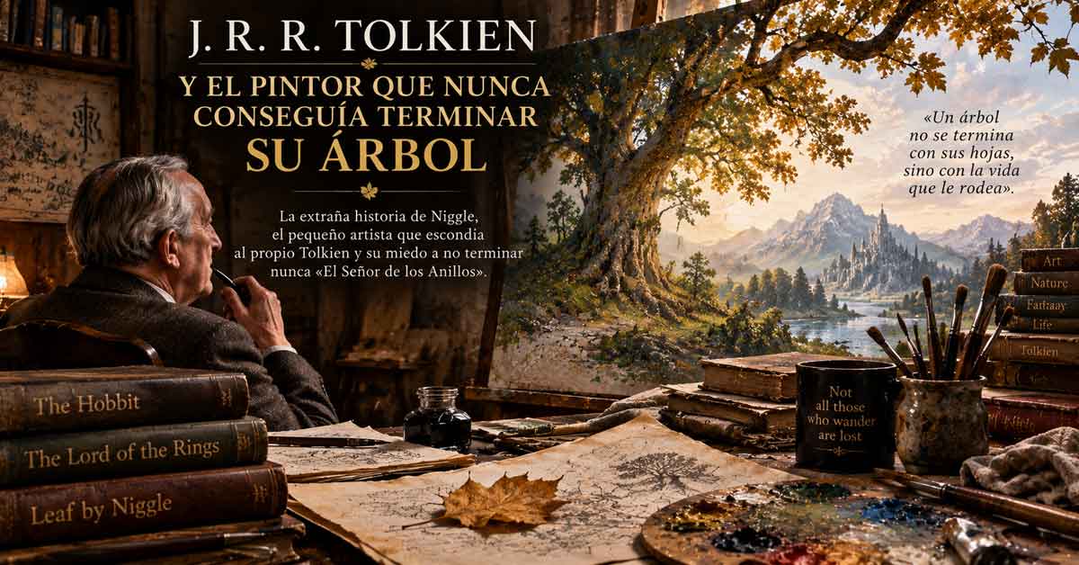 Tolkien y el pintor que nunca conseguía terminar su árbol