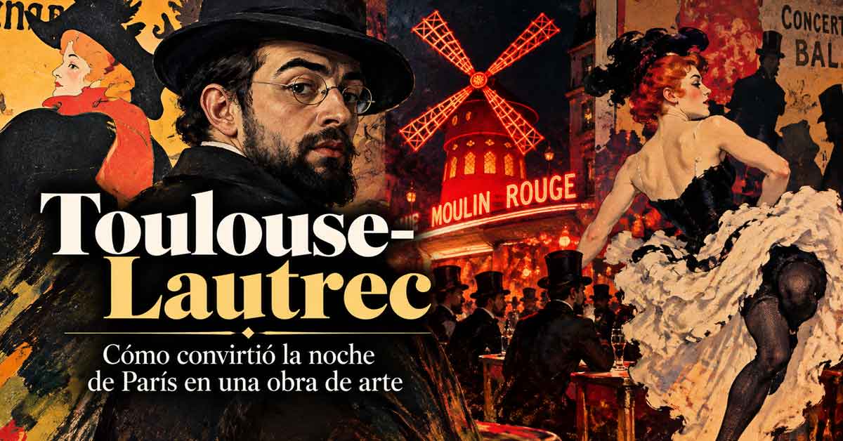 Toulouse-Lautrec: ¿cómo convirtió la noche de París en una obra de arte?